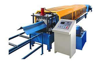 Metal Roof Ridge Cap Machine